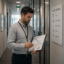 Project controls professional analysing schedule performance